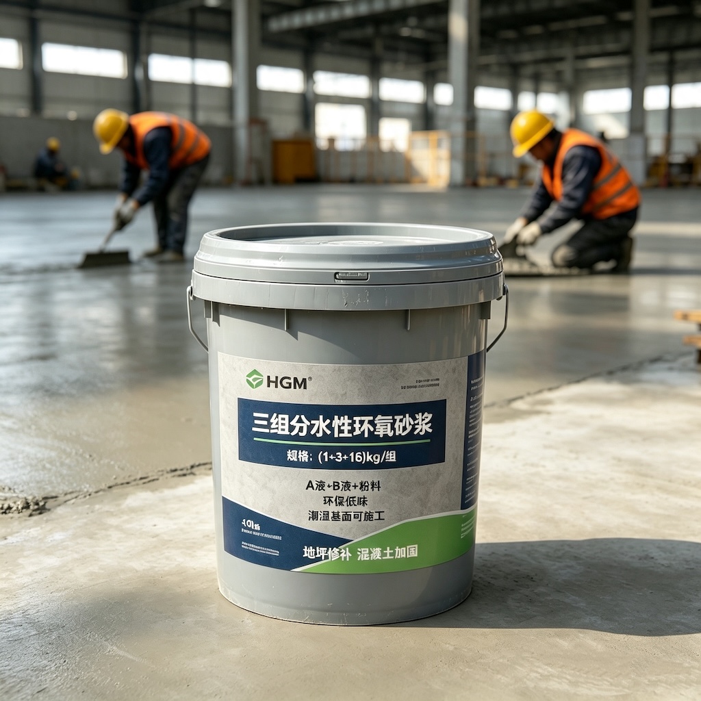 桦甸三组份水性环氧砂浆